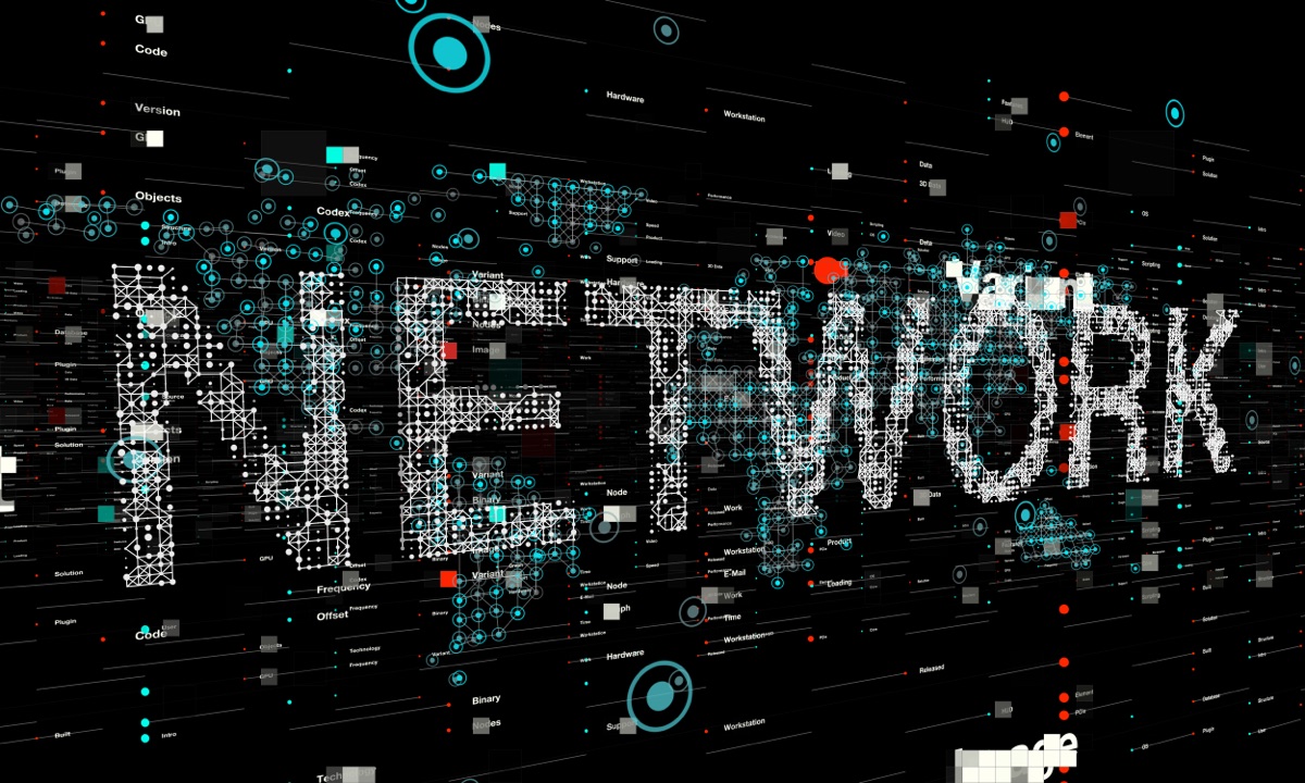 プログラムのコードを重ねたソフトウェア開発の図